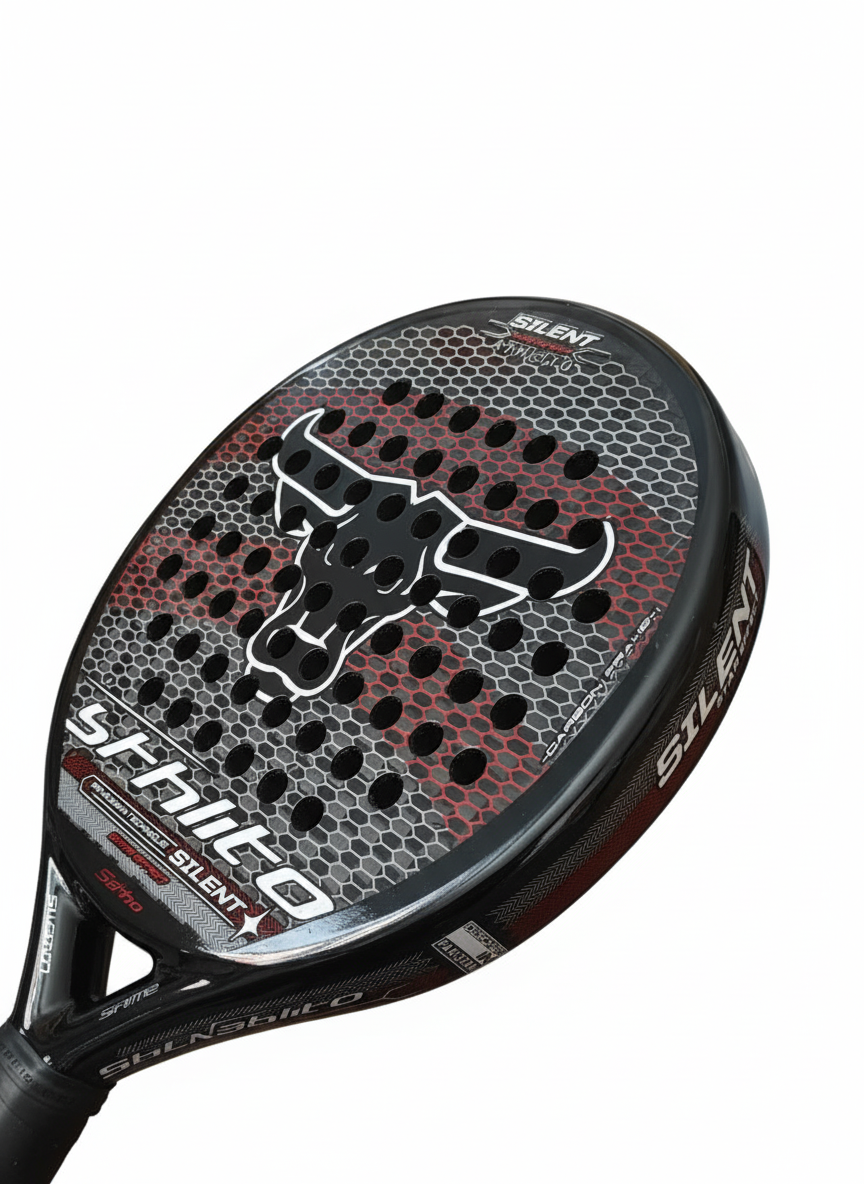 SILENT — 12K-Carbon Padel Racket