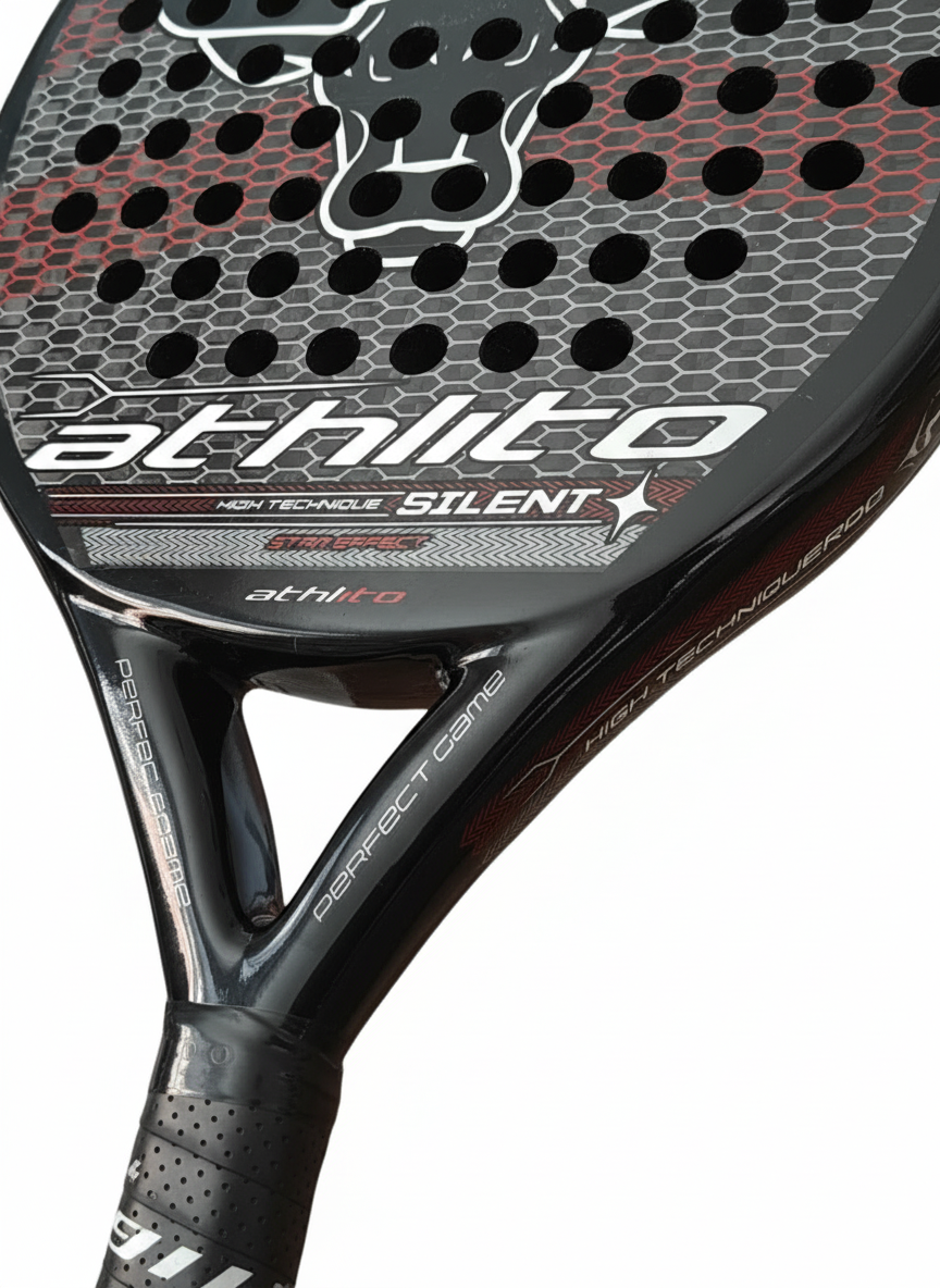 SILENT — 12K-Carbon Padel Racket